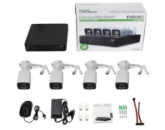 Kamerový systém EVOLVEO Detective POE8 + HDD Seagate 8 TB