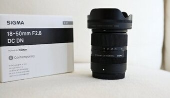 Sigma 18–50 mm f/2,8 DC DN Contemporary pro Fujifilm X