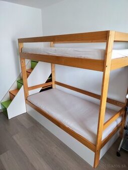 2x písací stôl + poschodová posteľ - 1