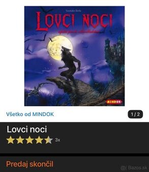 Kúpim hru LOVCI NOCI