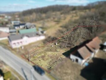 1057 Stavebný pozemok na rodinný dom v obci Čižatice