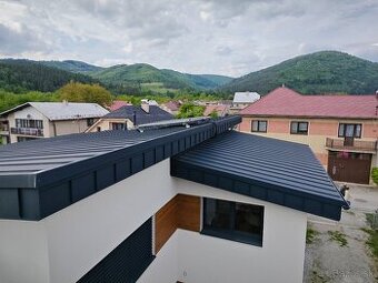 Hlinikovy plech KJG Falz 500x 0,7mm Antracit,