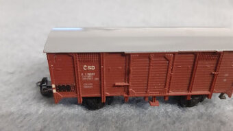 Vláčiky - model vozňa Z ČSD TT Zeuke