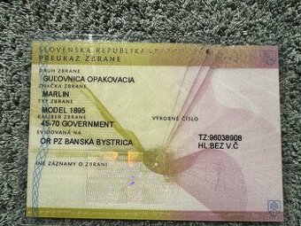 Gulovnica opakovacia Marlin