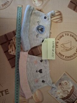 Čiapočky pre novorodencov dvojčatá