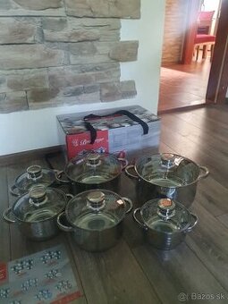 Predam novu sadu hrncov BACHMAYER,6 ks-INDUKCIA
