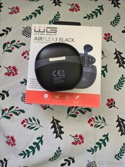 Bezdrôtové wg air flex 3 black slúchadla top stav pouzite mo