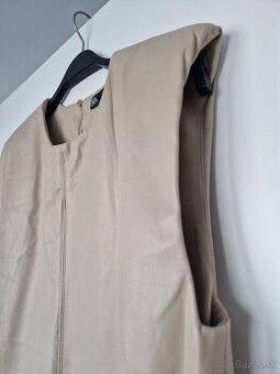 ZARA koženkové šaty - M     2+1zadarmo