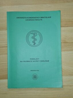 Podklady na prijímacie skúšky na UK LF biologia