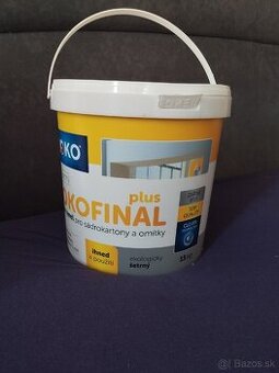 Predám jemnú stierku na sadrokartón, omietky