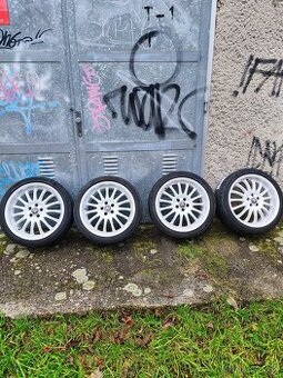 18" disky Team Dynamics Equinox 5x98 s pneu 225/40 R18