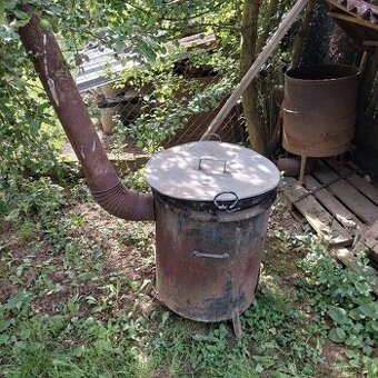 Predam kotlinu s kotlikom +2 ks medene kotliky na lekvar