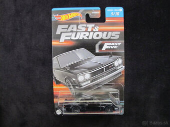Hot wheels 1971 Nissan Skyline H/T 2000 GT Fast and Furious
