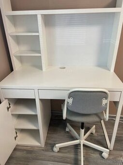 detský písací stôl MICKE + detská stolička ÖRFJÄLL ikea