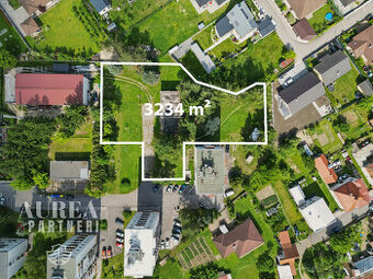 PREDAJ Investičný pozemok 3234m2 na výstavbu BYT. a ROD.domu