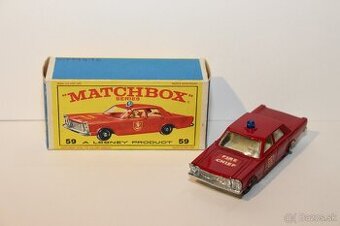 Matchbox RW Fire chief car