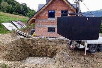 Betónová žumpa 10 m³ – kvalitná, vodotesná, doprava 