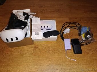 Meta Quest 3 128GB - v záruke do 25.6.26 s príslušenstvom