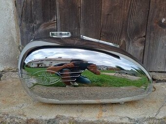 Nádrž Jawa 175, 356 s ampérmetrem