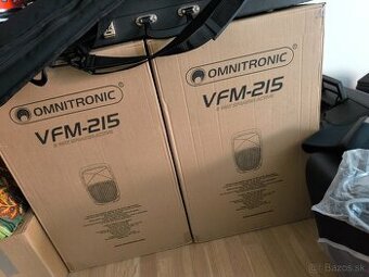 Predám nové  pasívne repro bedne Omnitronic VFM 215