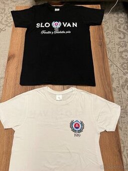 Predám tričká ŠK Slovan Bratislava, veľkosť XS, super stav.