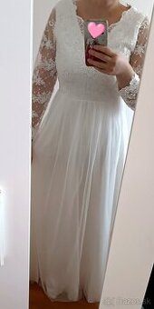 Svadobné šaty veľkosť 44