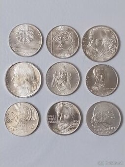 Československe strieborne mince