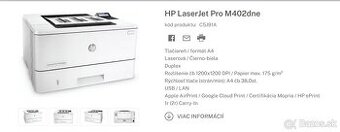 HP LaserJet Pro M402dne