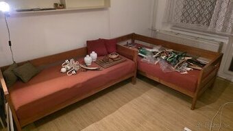 Drevené postele a váľanda- darujem