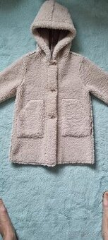 Jesenno-zimný kabátik pre dievča