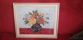 Predám ručne vyšívaný obraz - 1