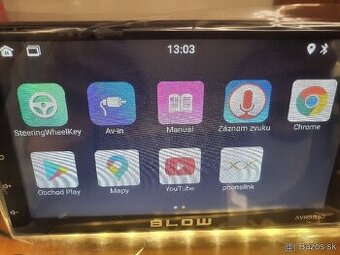 Autorádio BLOW AVH-9930 má 7-palcovú obrazovku. Rádio má ope