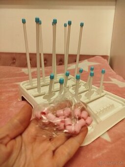 Sklopiteľný odkvapkávač na fľaše, cumlíky NOVÝ