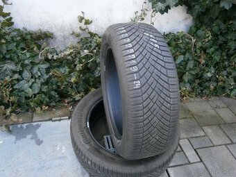 Predám 2x celoročné pneu Continental 235/55 R19 105WXL