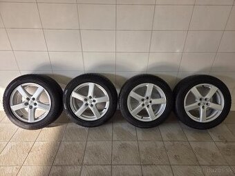 Alu disky SUBARU 5x100 17" + zimné pneu 225/55 R17