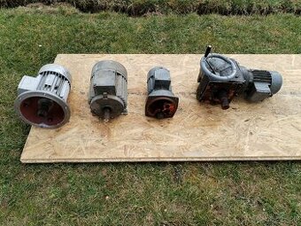 predám elektromotory uhlove prevodovky