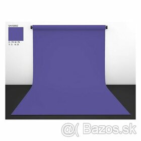 Papierové fotopozadie PURPLE (fialová) 2,72 x 11m, Savage - 1