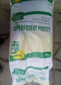 Umele hnojivo superfosfat