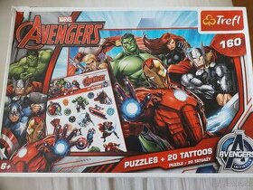 Puzzle Avengers 160 ks Bez tetovaciek - 1