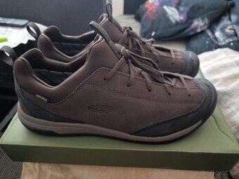 Kožené topánky Keen s membránou Keen dry v.46