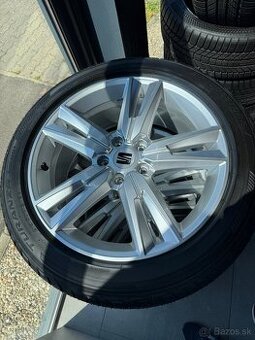 Letná kompetná sada Seat Ateca disky+pneu 215/50R18
