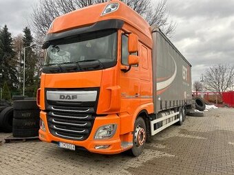 DAF XF 460 FAR - valniková nadstavba + hydraulické čelo