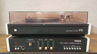 TESLA Zosilovač Gramofon