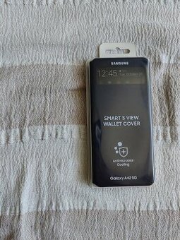 Obal zadný originál Knižkový čierny na Samsung A42 5G
