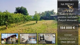 Len u nás - rodinný dom neďaleko Zlatých Moraviec