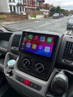 Autoradio android do Fiat Ducato