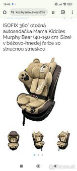 Predám autosedačku