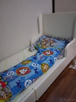 Detská rastúca roztahovacia postel IKEA