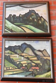 Umelecká Zbierka obrazov od akademického maliara F.Hložník