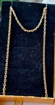 Zlata retiazka pilka 585